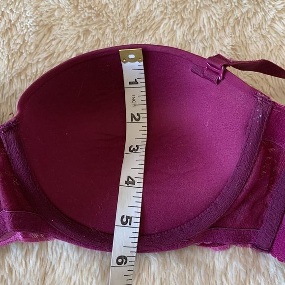 Maidenform maroon bra size: 36C - Picture 7 of 16